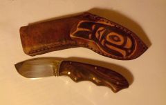 tiny Tim knife&sheath