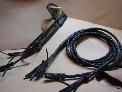 BRAIDED BRIDLE AND REIN SET