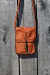 small buffalo hide purse
