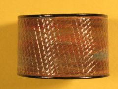 Custom Leather Diamond Cut Design