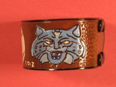 Univ Of Arizona 2012 Leather Baseball Bracelet