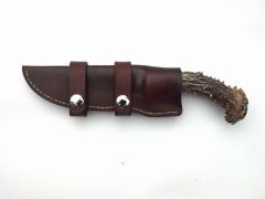 My first knife sheath