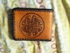 other view of reverse of the Celtic knot