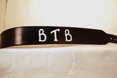 Bite The Bullet Guitar Strap - Back