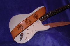 Pot Leaf Guitar Strap 01