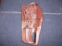 Hand carved holster For Ruger Single Six