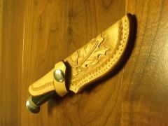 First belt knife sheath
