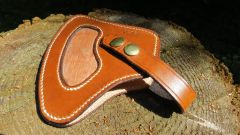 Axe Sheath with Birch Bark panel