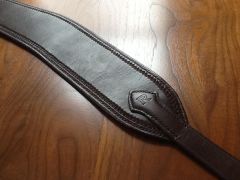 Contoured (curved at shoulder) Guitar Strap