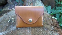 Double Card Wallet with Flap - Front