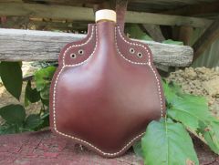 Leather Flask: Design Two