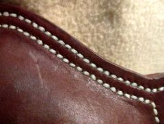 Leather Flask: Up-Close