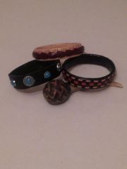A few bracelets