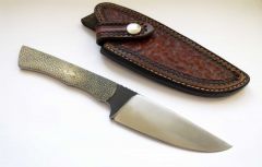 Rochenmesser Und Lederscheide