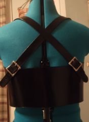Leather underbust harness (3)