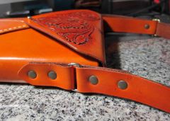 Envelope style messenger bag