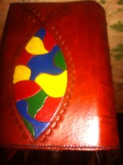 Ichthus Fish stain glass look