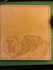 Elk Checkbook Cover