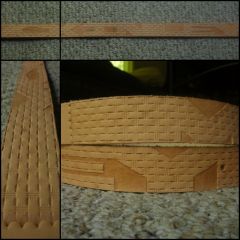 Belt I made for hubs.  First basketweaving