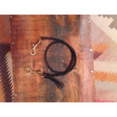 Leather Lanyard Keychain