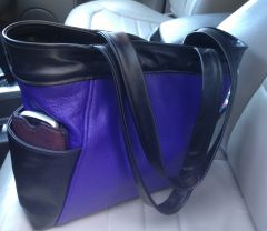 First machine sewn bag (color is not accurate in this photo)