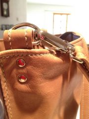 Equestrian Bag strap detail