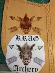 Krag archery quiver