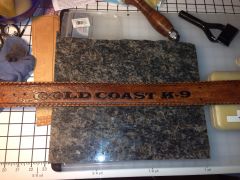 Tooled K-9 collar
