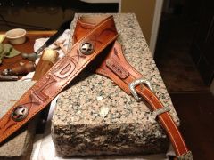 Finished Guitar STrap