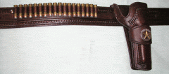 Western Holster and Gunbelt