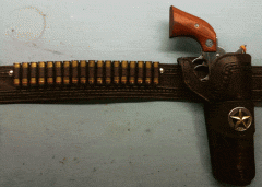 Western Holster and Gunbelt