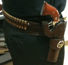 Western Holster and Gunbelt