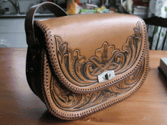 Western Floral Purse