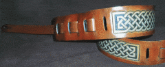 Celtic Guitar Strap 1