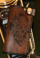 bikerwalletskullvintage