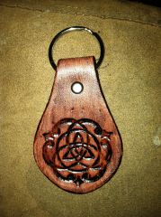 Celtic Knot-work Keychain
