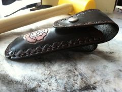 Rose Knife Pouch