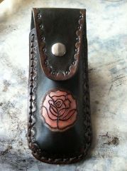 Rose Knife Pouch