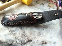 Rose Knife Pouch