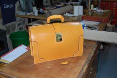 London Colour Top framed briefcase