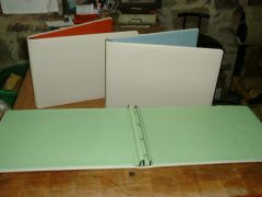 Padded Leather Corporate Portfolio Books