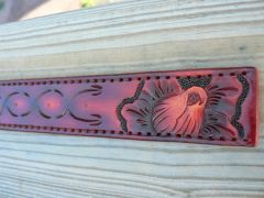 tooled leather belts @acrossleather.com