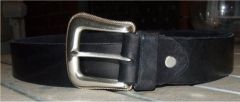 Black belt, plain
