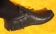 Elkhide moccasins