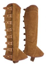 portuguese polainas Or half chaps In suede leather 992 P
