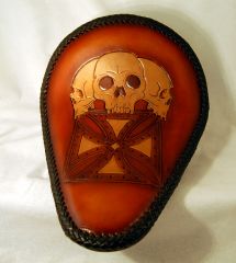 Iron Cross Custom Chopper Seat