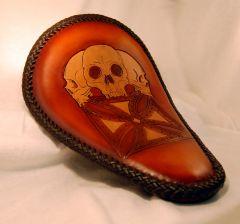 Iron Cross Custom Chopper Seat