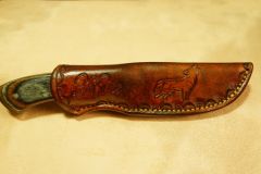 kurt skinning knife sheath
