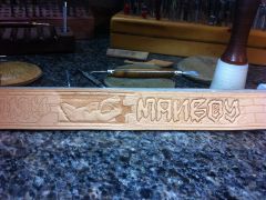 custom lettering