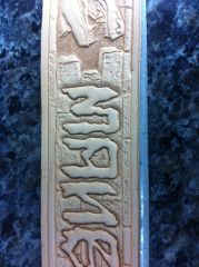 custom lettering